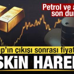 Gözler piyasaya çevrildi! Petrol ve altında son durum! Fiyatlarda keskin hareket!