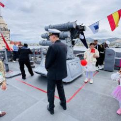 23 Nisan’da askeri gemiler ziyarete açıldı