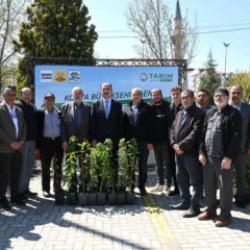 Başkan Altay: Bu yıl çiftçimize 31 bin 420 meyve fidanı desteğinde bulunduk