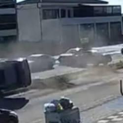 Tekirdağ'da feci kaza: SUV araç 25 metre takla attı