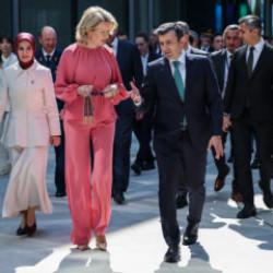 Belçika Kraliçesi Mathilde, Baykar'ı ziyaret etti