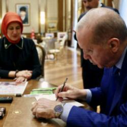 Cumhurbaşkanı Erdoğan, kurban vekaletini Türk Kızılay'a verdi