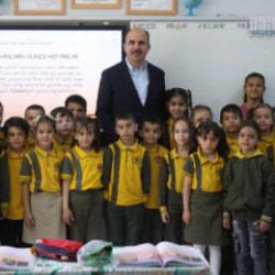 Başkan Altay mezun olduğu Selçuk İlkokulu'nda öğrencilerle buluştu