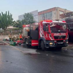 Başakşehir’deki yangın 8. saatinde söndürüldü