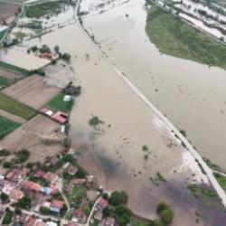 Tokat'taki taşkının bilançosu gün ağarınca görüntülendi