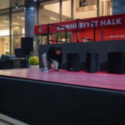 CHP Genel Merkezi'nde büyük hazırlık! Dikkat çeken poster