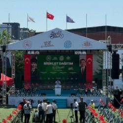 Bahçelievler’de 2071 çocuk bisiklet sevinci yaşadı!