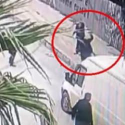 Hatay'da 63 yaşındaki adamı kaldırım taşıyla öldürdü! O anlar kameraya yansıdı