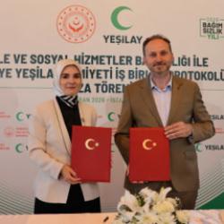Aile ve Sosyal Hizmetler Bakanlığı ile Yeşilay arasında protokol