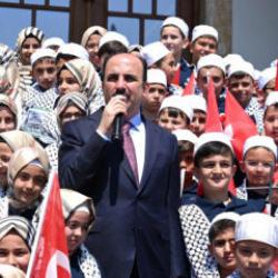 Başkan Altay, tamamı Hafızlık İmam Hatip Ortaokullarını kazanan öğrencilerle buluştu