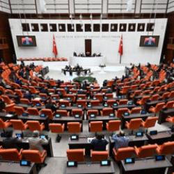 TBMM binası ve Türk bayrağı