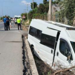 12 yolcunun bulunduğu minibüsü seyir halindeyken çaldı! Eşkıyalık ölümle bitti 