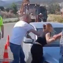 Alkollü sürücünün yaptığı kaza eşine sinir krizi geçirtti