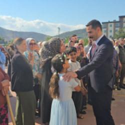 Görev yeri değişen İslahiye Kaymakamı Mehmet Soylu'nun sözleri duygulandırdı 