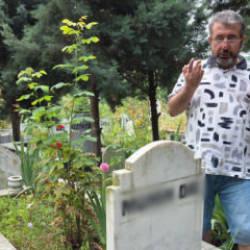 4 ay kira alamayan ev sahibi, mezarlığa giderek şikayetçi oldu
