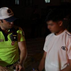 Çocuk sürücü cezayı duyunca 'Nasıl ödeyeceğim?' diyerek sitem etti 