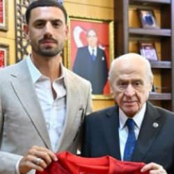 Merih Demiral'dan Devlet Bahçeli ve Bakan Çiftçi'ye ziyaret