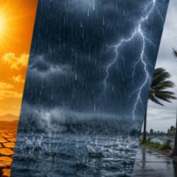 Meteoroloji illeri tek tek uyardı! 40 derece, sağanak ve fırtına aynı haritada...