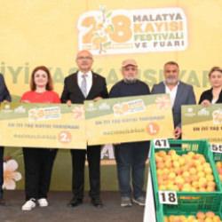 Malatya Kayısı Festivali ve Fuarı eğlence dolu anlar yaşatıyor