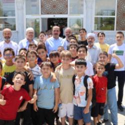 Başkan Altay Yaz Kur’an Kursu öğrencileriyle bir araya geldi
