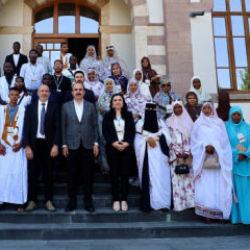 Moritanya Nuakşot Üniversitesi öğrencileri Başkan Altay'ı ziyaret etti 