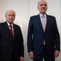 TBMM Başkanı Kurtulmuş'tan Bahçeli ve DEM Parti'ye ziyaret