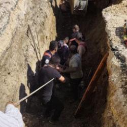 Hatay'da göçük! Toprak altında kalan işçi hayatını kaybetti 