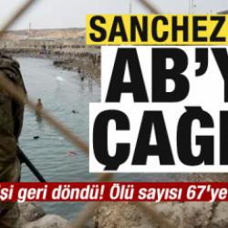 İspanya'da kriz! 69 bin 500 kişi geri döndü! Ölü sayısı 67'ye yükseldi! Sanchez'den çağrı!