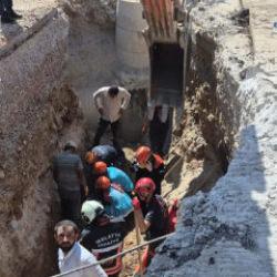 Malatya'da altyapı çalışmasında göçük! 2 işçi öldü