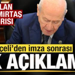 Bahçeli'den son dakika Demirtaş ve Öcalan açıklaması