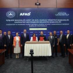 Nurdağı Deprem Müzesi ve Afet Farkındalık Merkezi İş Birliği Protokolü imzalandı
