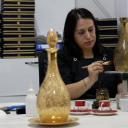 Bursa Büyükşehir'den Türk cam süsleme sanatına destek 