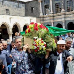 Mehdi Zana için tören düzenlendi