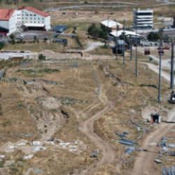 Erciyes'te dikkat çeken proje! Dağ kızağı rayları yerine oturuyor 