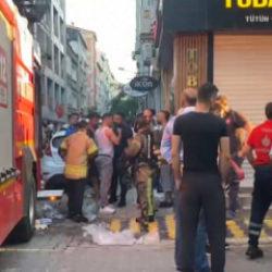Bakırköy'de 6 katlı otelde yangın! Çok sayıda yaralı var