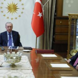 Cumhurbaşkanı Erdoğan, Dünya Belediyeler Birliği Başkanı Altay'ı kabul etti
