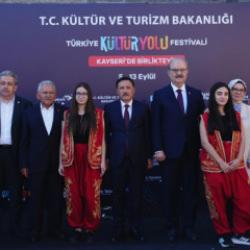 Kayseri'de 'Türkiye Kültür Yolu' heyecanı başladı