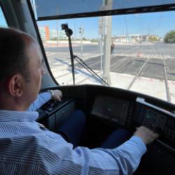 Başkan Altay, Adliye Tramvay Hattı’nda test sürüşü yaptı