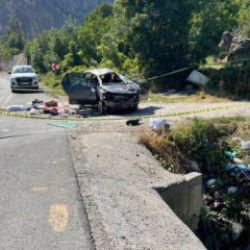 Bitlis'te feci kaza! 10 yaşındaki çocuk öldü, 3 kişi ağır yaralandı 