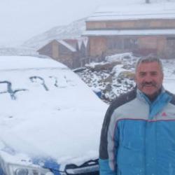 Tahpur Yaylası beyaza büründü! Vatandaş hazırlıksız yakalandı 