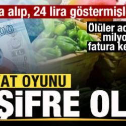 Fiyat oyunu ortaya çıktı! Çiftçiden 8 liraya alıp, 24 lira göstermişler