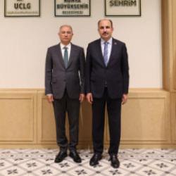 AK Parti Genel Başkan Vekili Efkan Âlâ, Başkan Altay'ı ziyaret etti