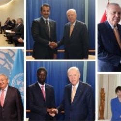 New York'ta diplomasi trafiği: Cumhurbaşkanı Erdoğan dünya liderleriyle bir araya geliyor