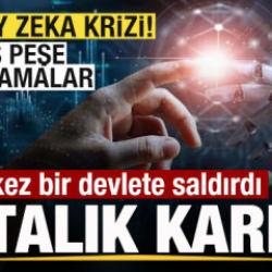Yapay zeka ilk kez bir devlete saldırdı, ortalık karıştı! OpenAI'den açıklama!