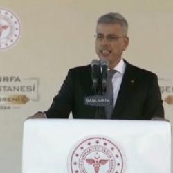 Bakan Memişoğlu Şanlıurfa Şehir Hastanesinin açılışında konuştu:  Rekor düzeye çıktı