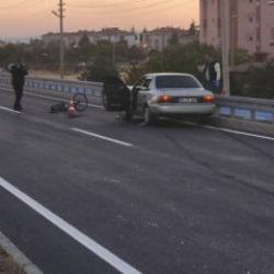Ankara'da otomobil, bisiklete çarptı! 10 yaşındaki Muhammed hayatını kaybetti