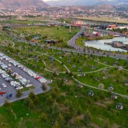 Kayseri'nin dev millet bahçesine uluslararası Yeşil Bayrak ödülü