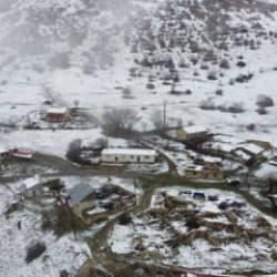 Lapa lapa yağdı! Erzincan beyaza büründü 