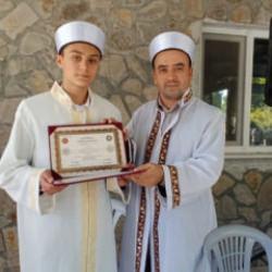 Manisa'da 1,5 yılda hafız olan Haluk'un hedefi dikkat çekti 