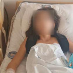 Okul servisinden inen 13 yaşındaki Yasemin'e başka bir servis çarptı